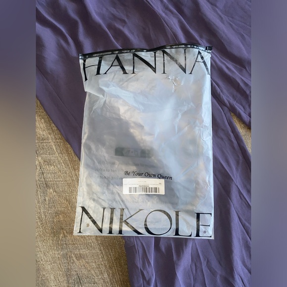 Hanna Nikole Mother of Bride 2 piece Chiffon Pant Suits Plus Size Half Sleeve - Picture 10 of 10